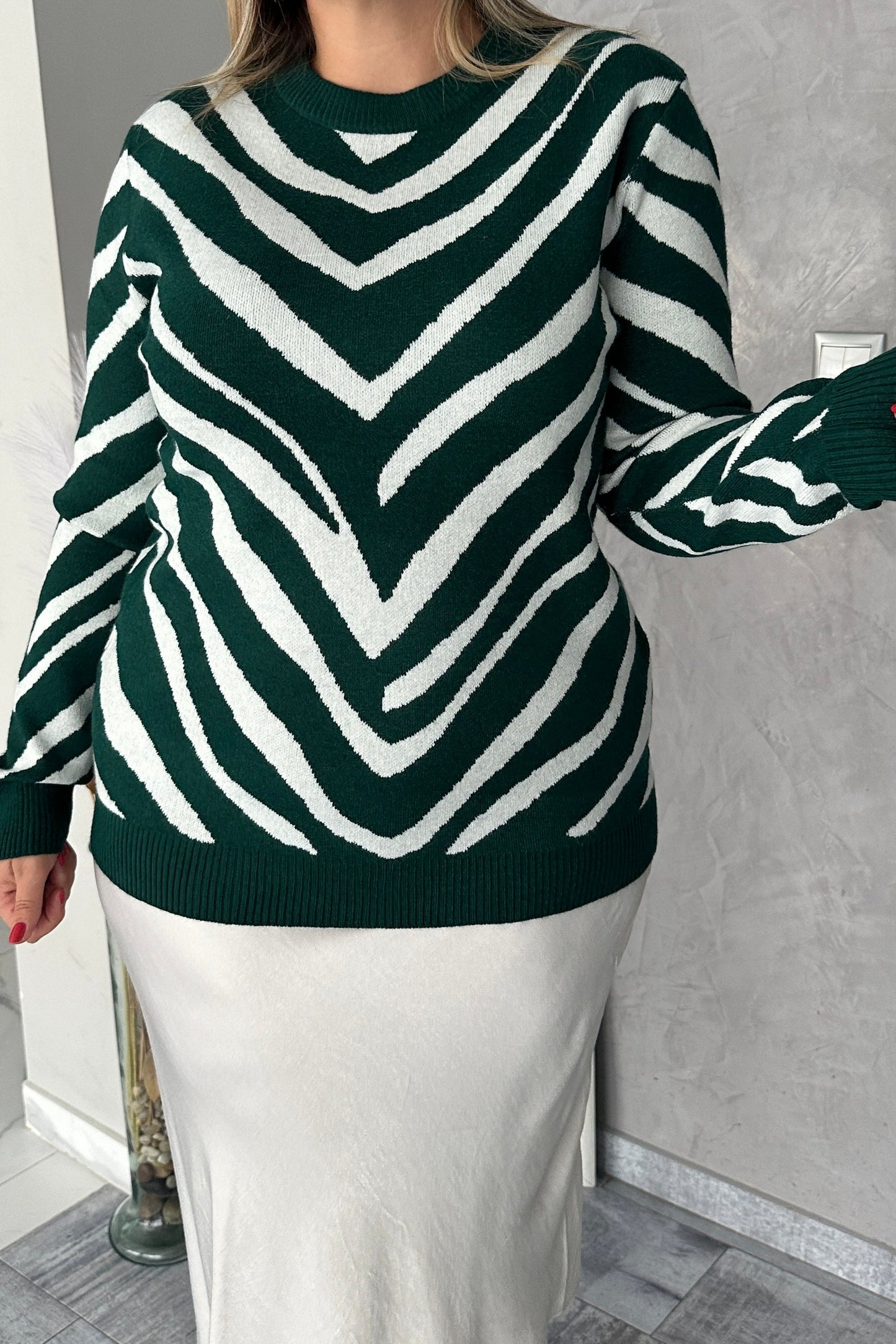 Jersey Savannah Verde/Blanco