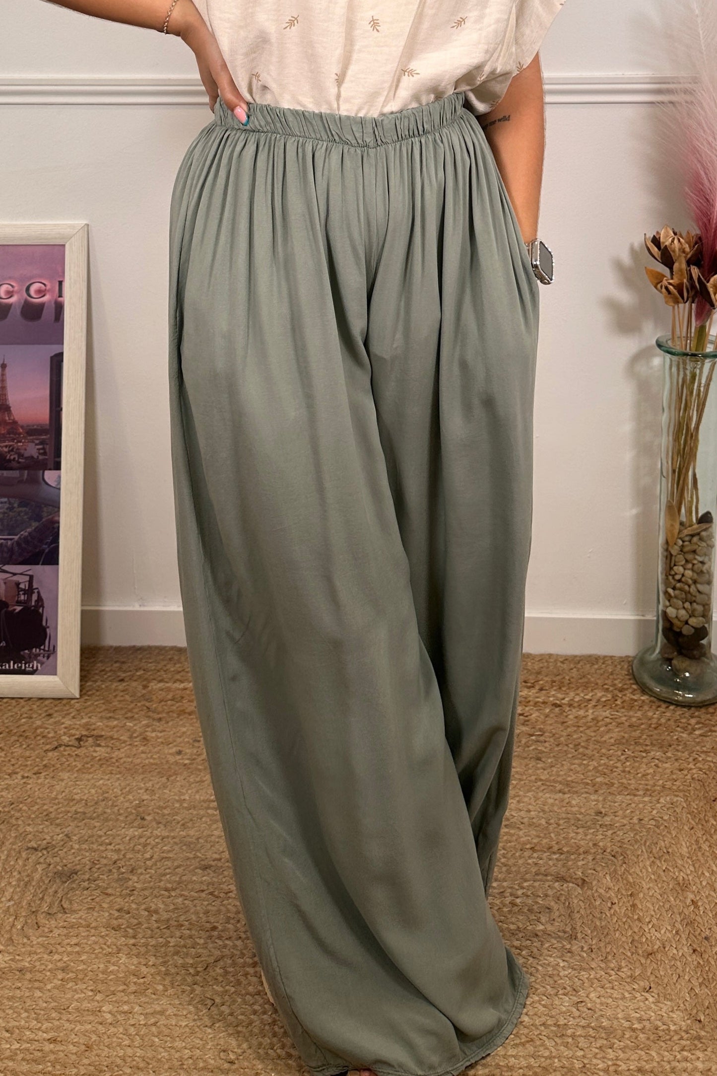 Pantalón Brisa Verde
