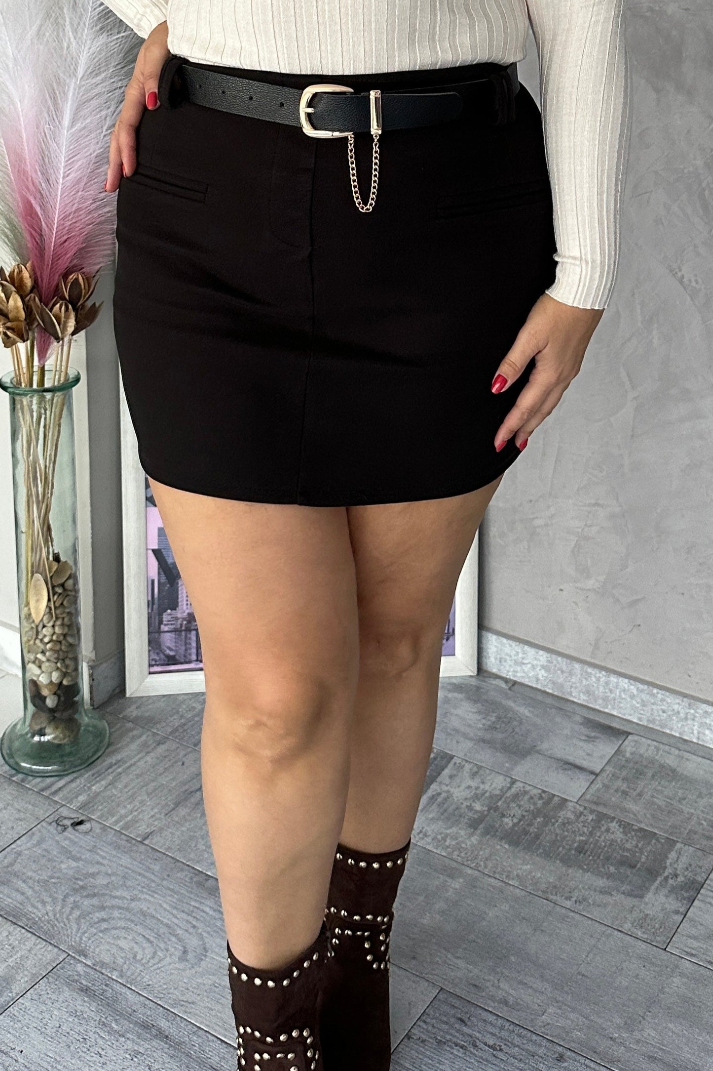 Falda Pantalón Dakota Negra