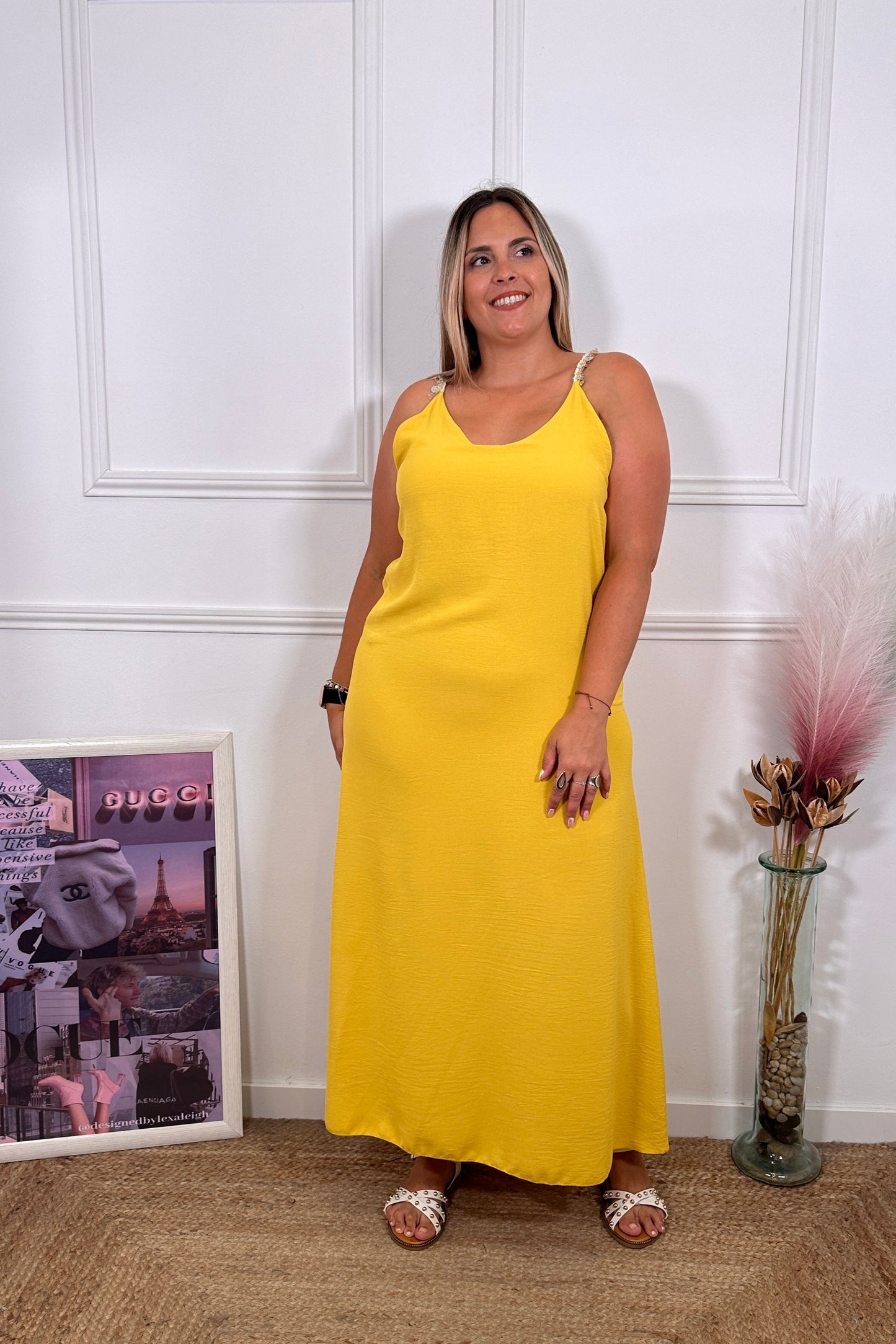 Vestido Brisa Amarillo