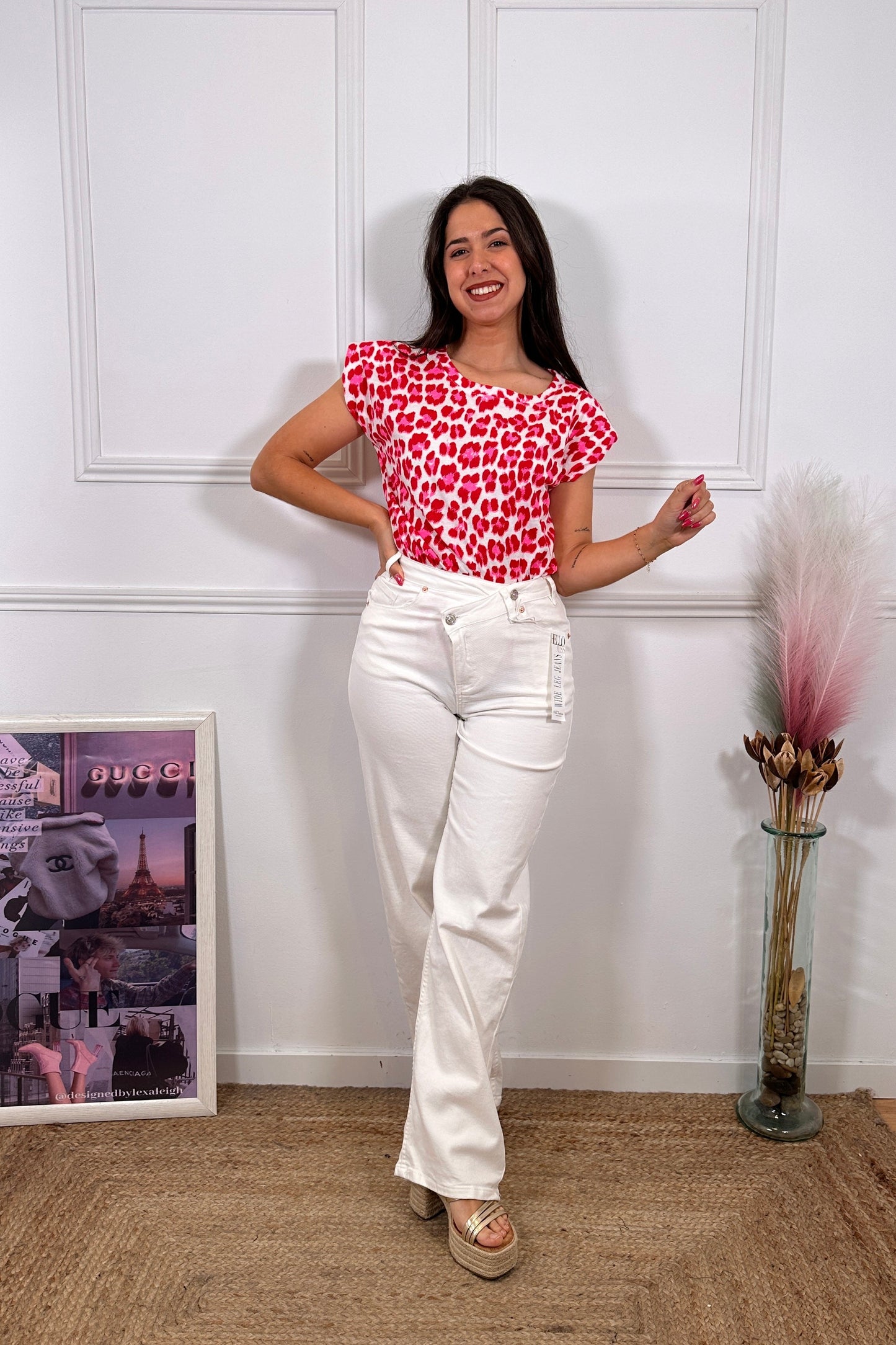 Jeans Sara Blancos