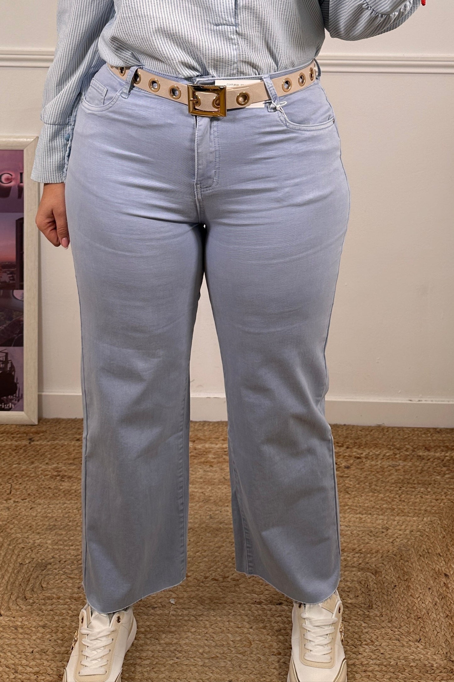 Jeans Wide Leg Celeste