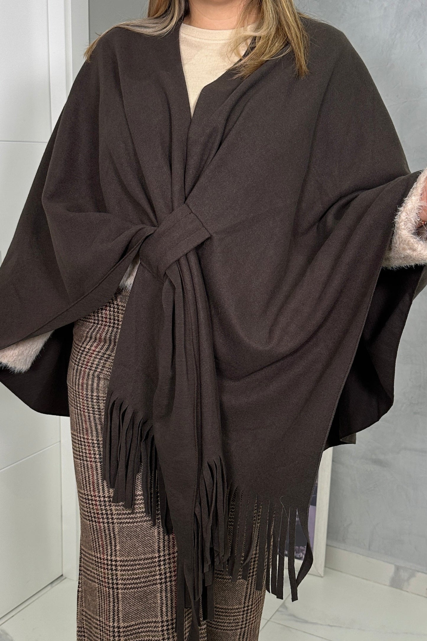 Capa Nudo Chic Marrón Chocolate