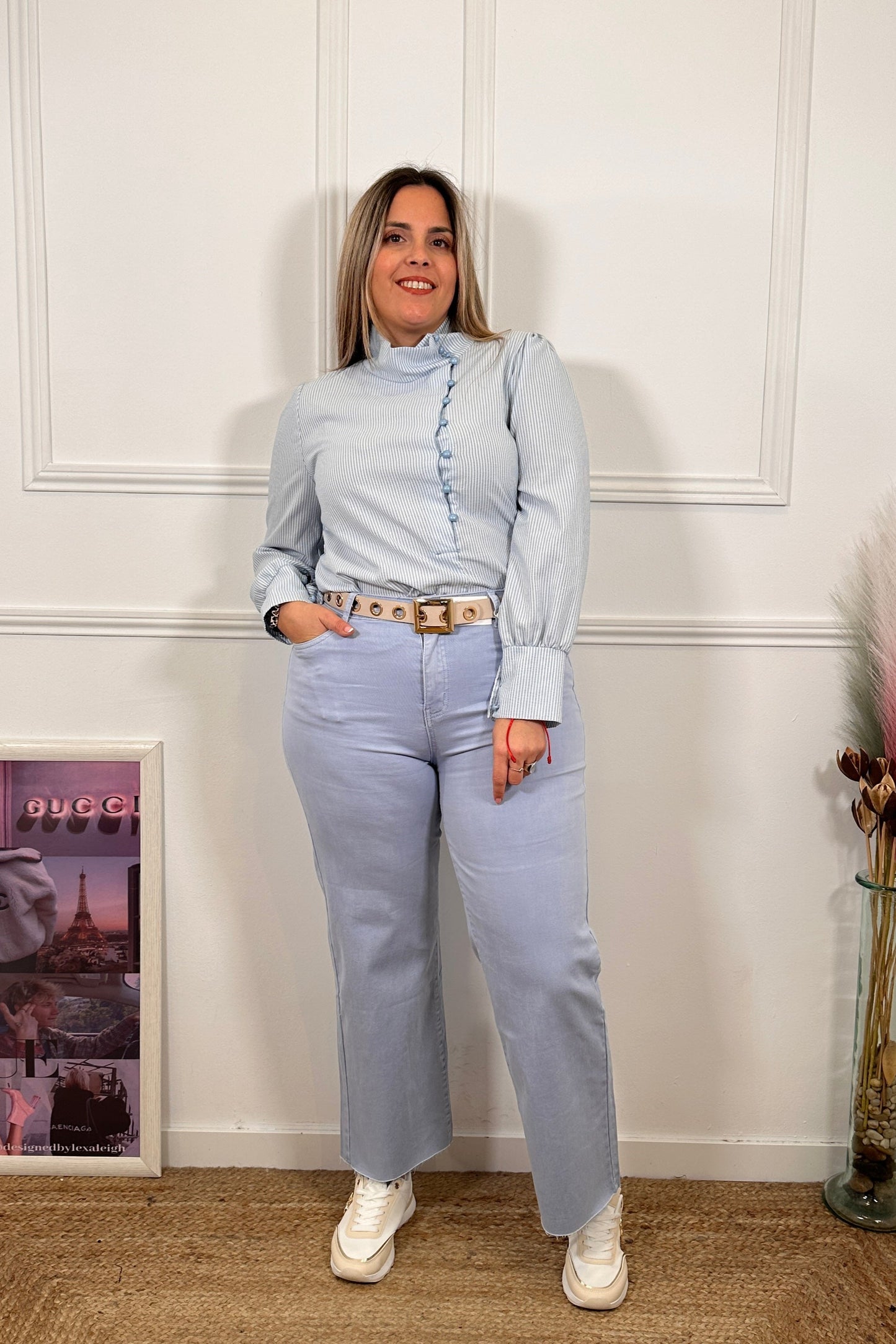 Jeans Wide Leg Celeste