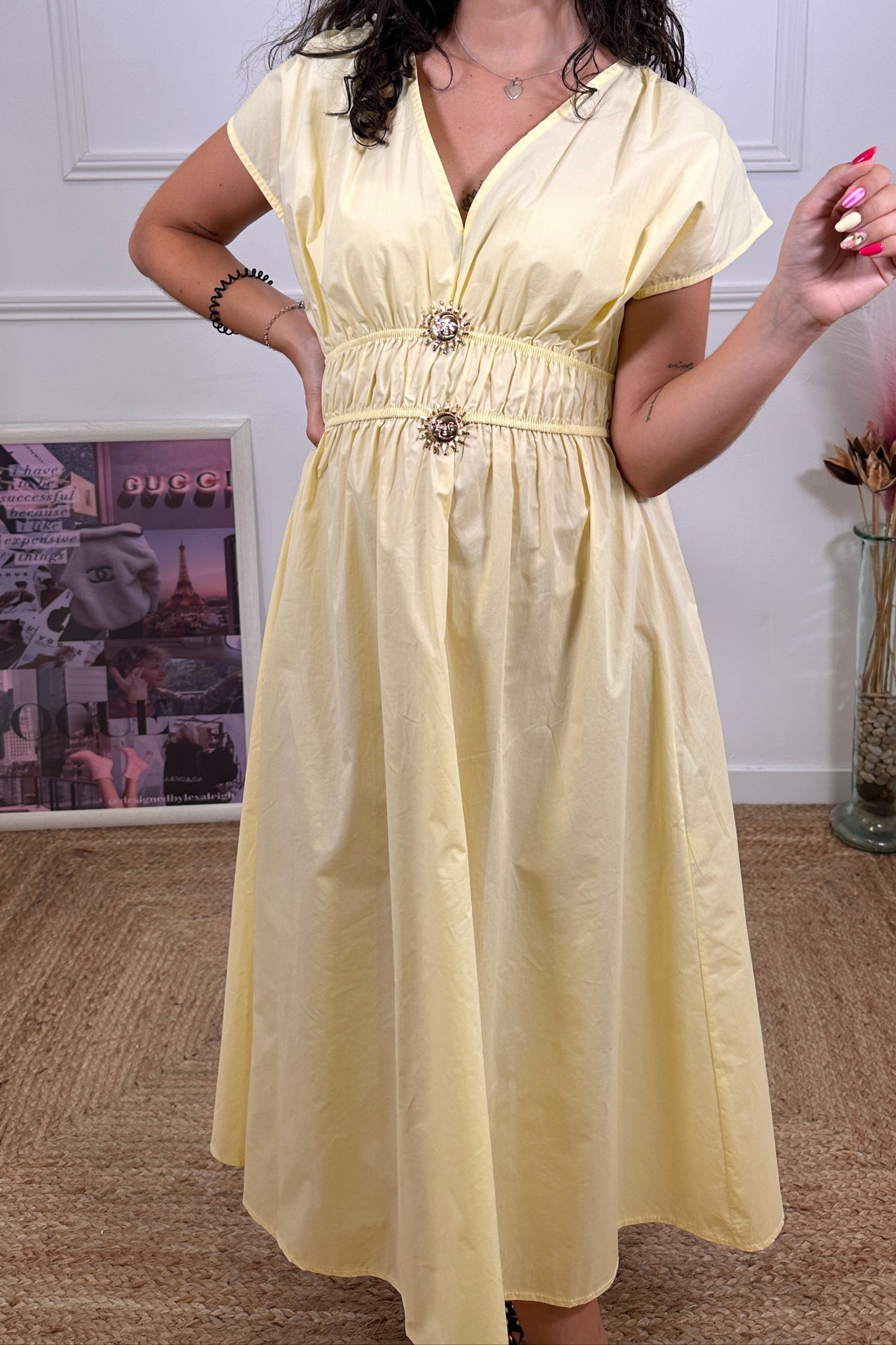 Vestido Solana Amarillo