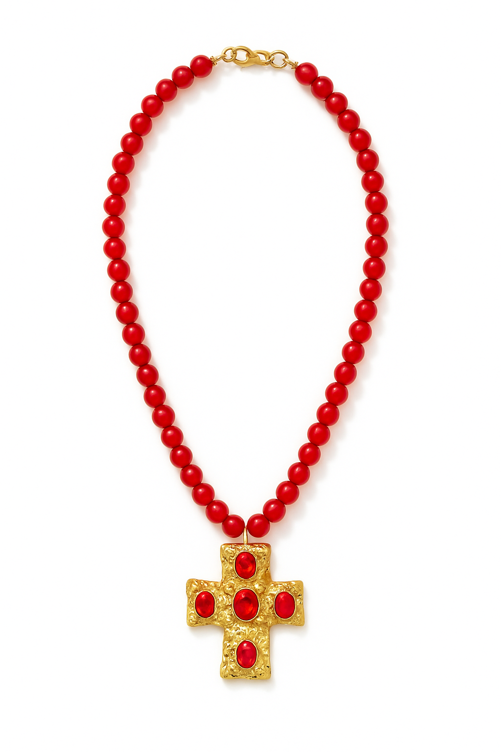 Collar Cruz Dorada