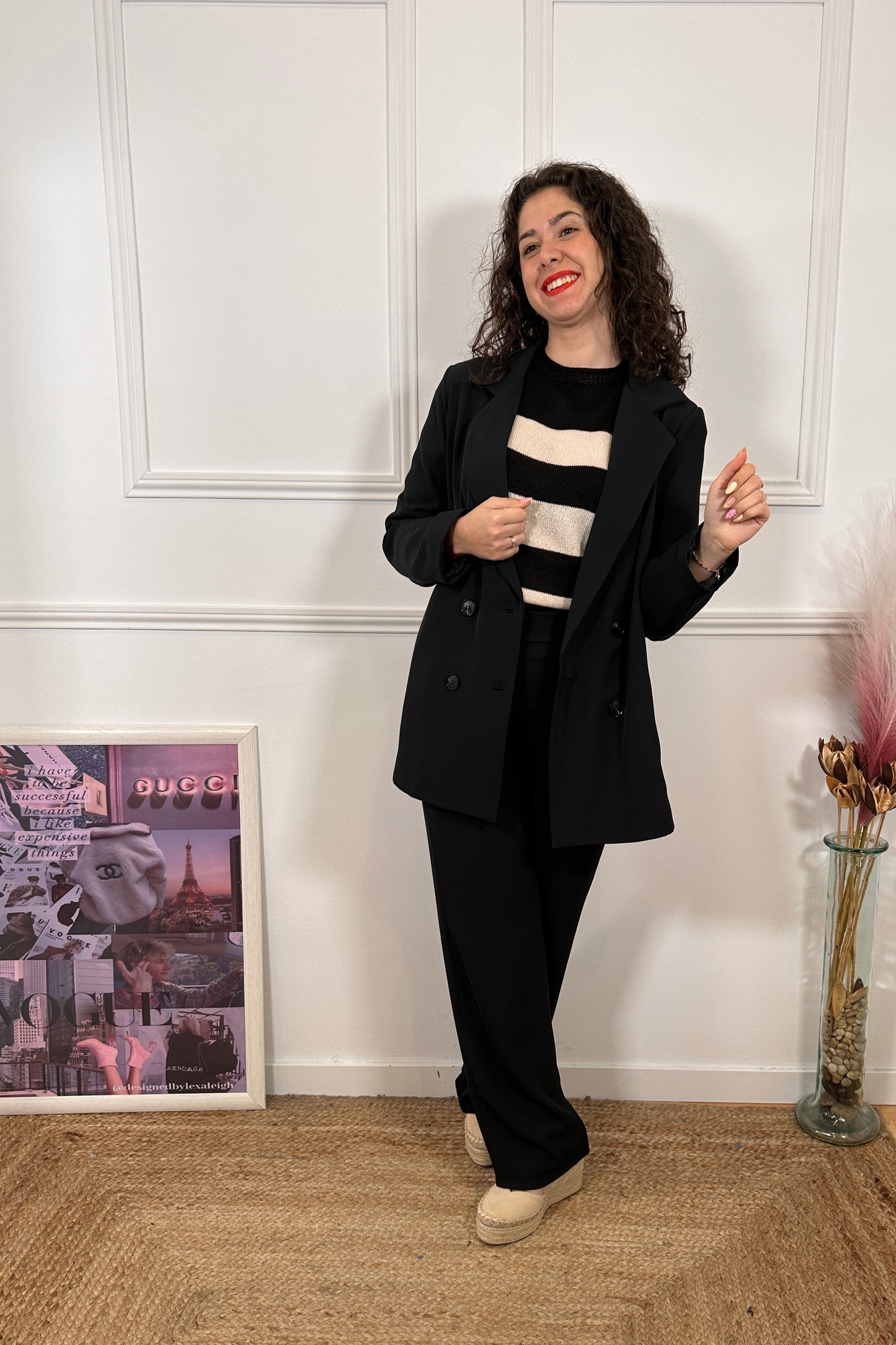 Chaqueta Karla Negro