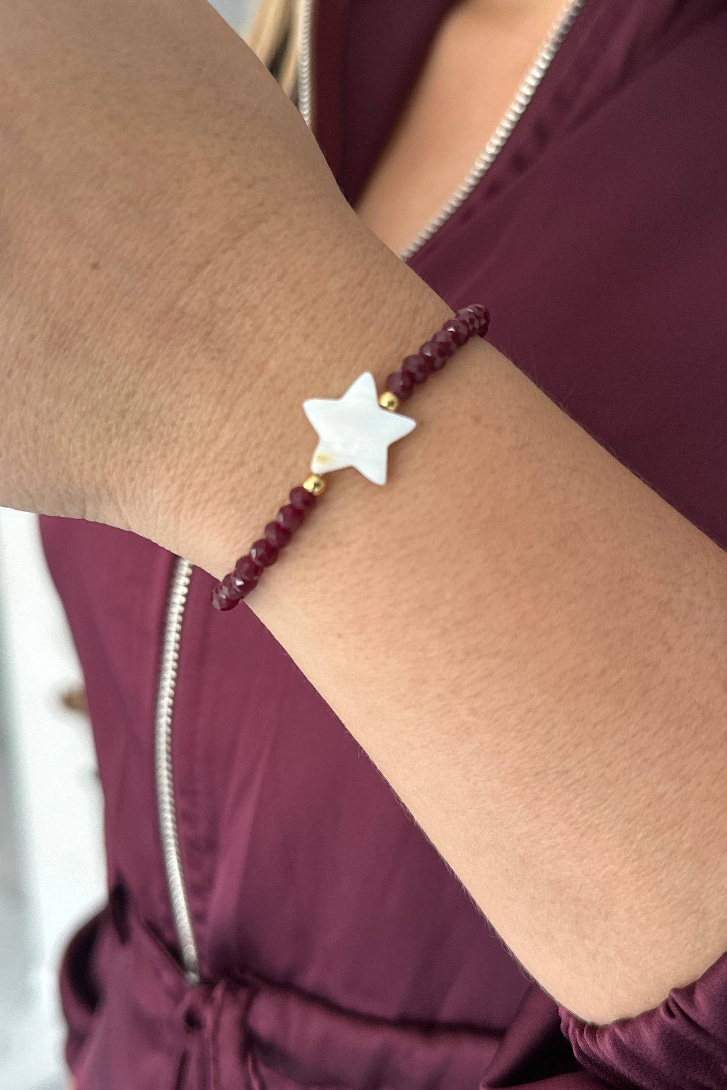 Pulsera Estrella Nácar
