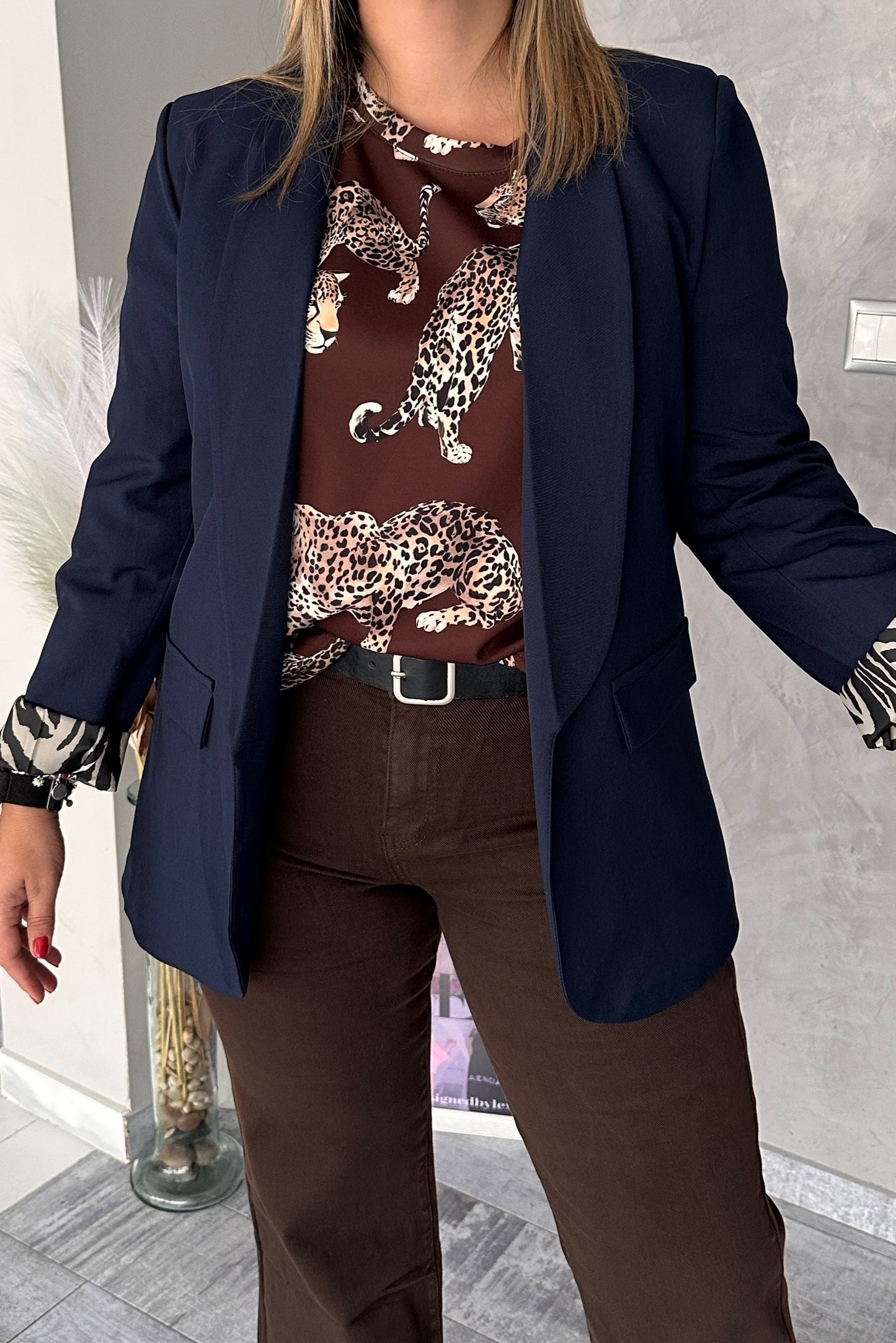 Blazer Wild Azul Marino