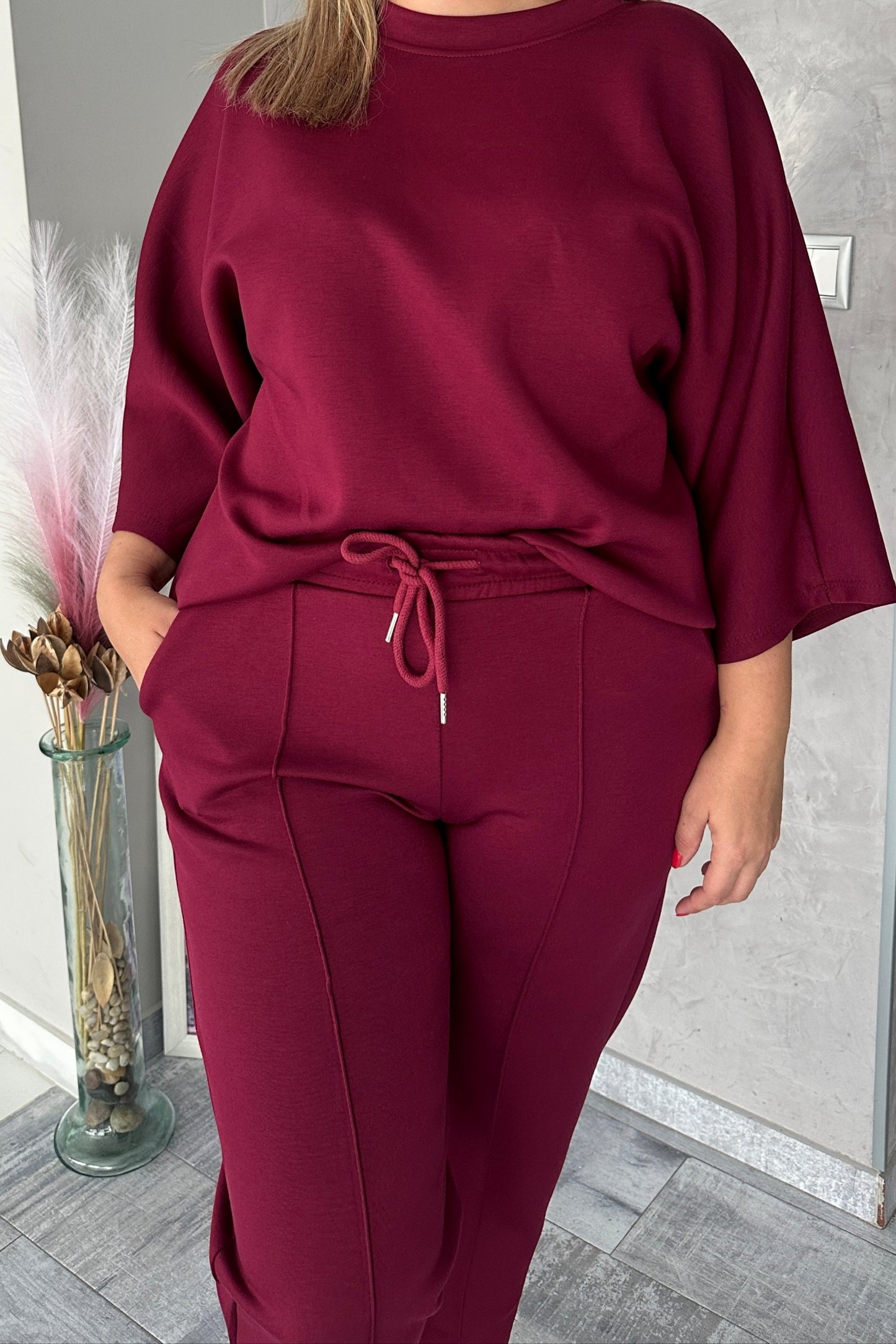 Conjunto Comfy Burdeos