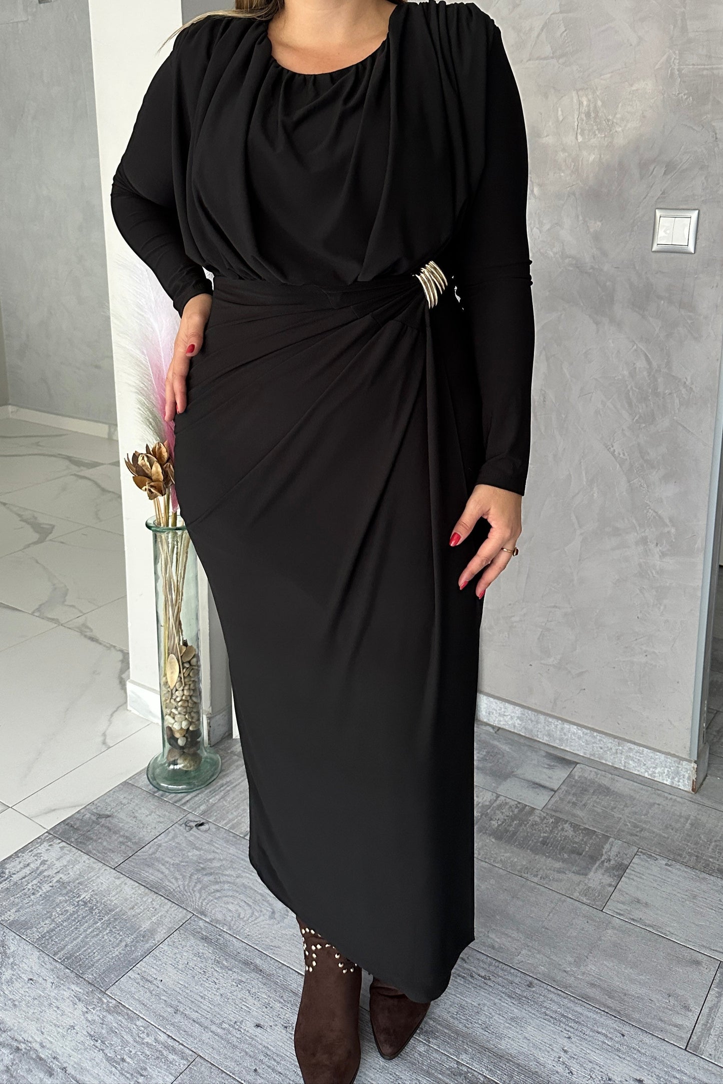 Vestido Grecia Negro