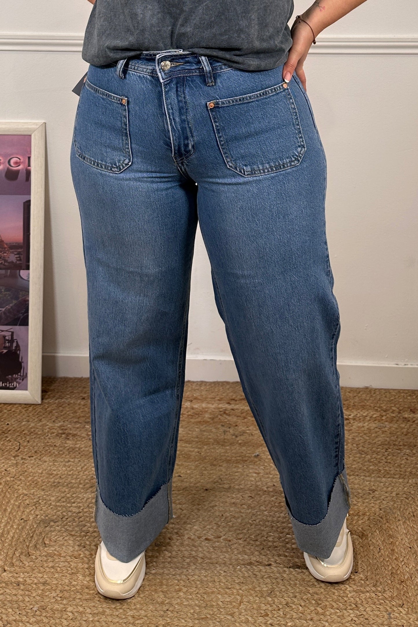 Jeans Cuffed Street
