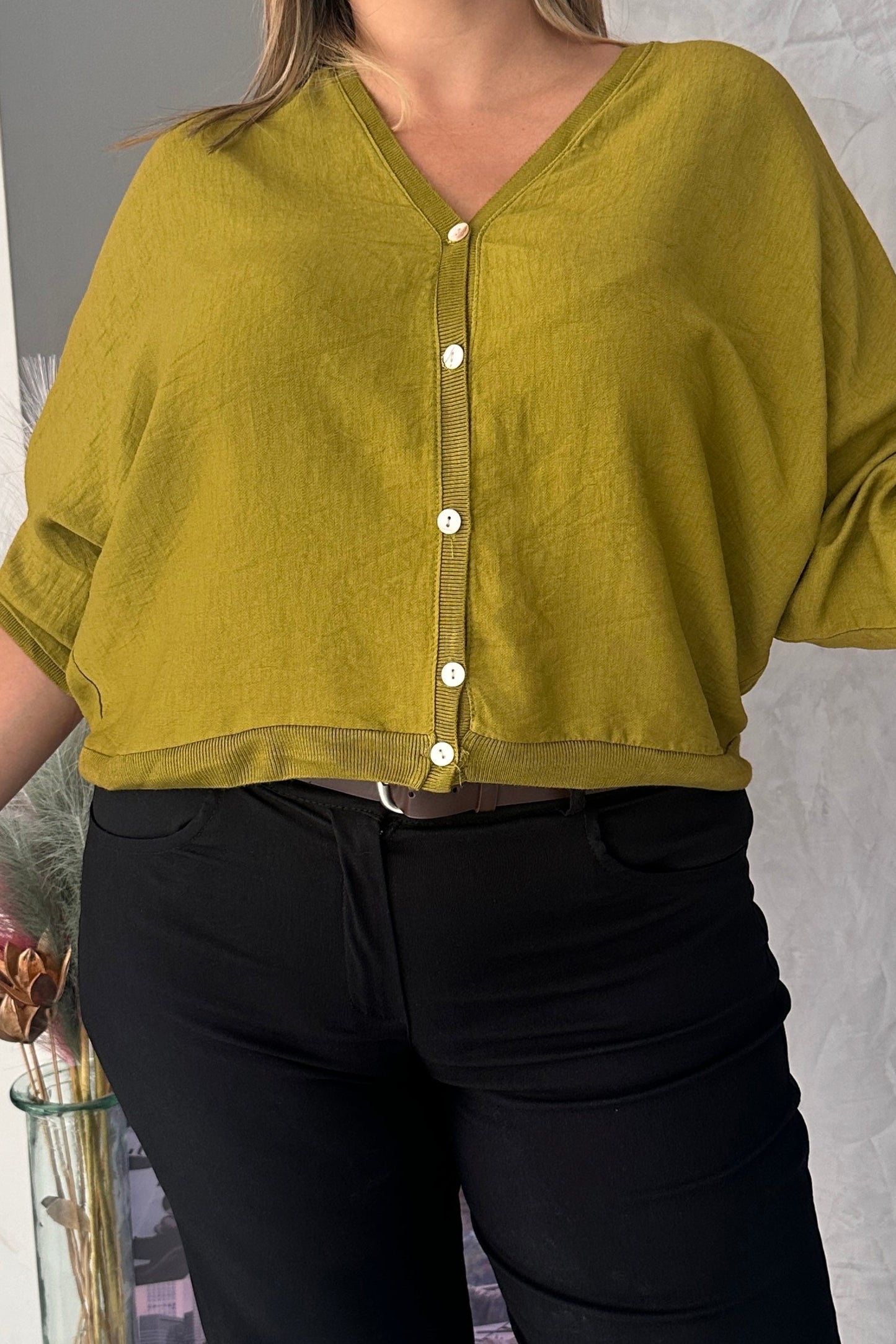 Cardigan Ambar Verde