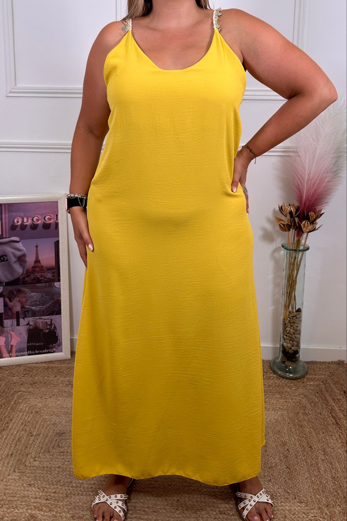 Vestido Brisa Amarillo