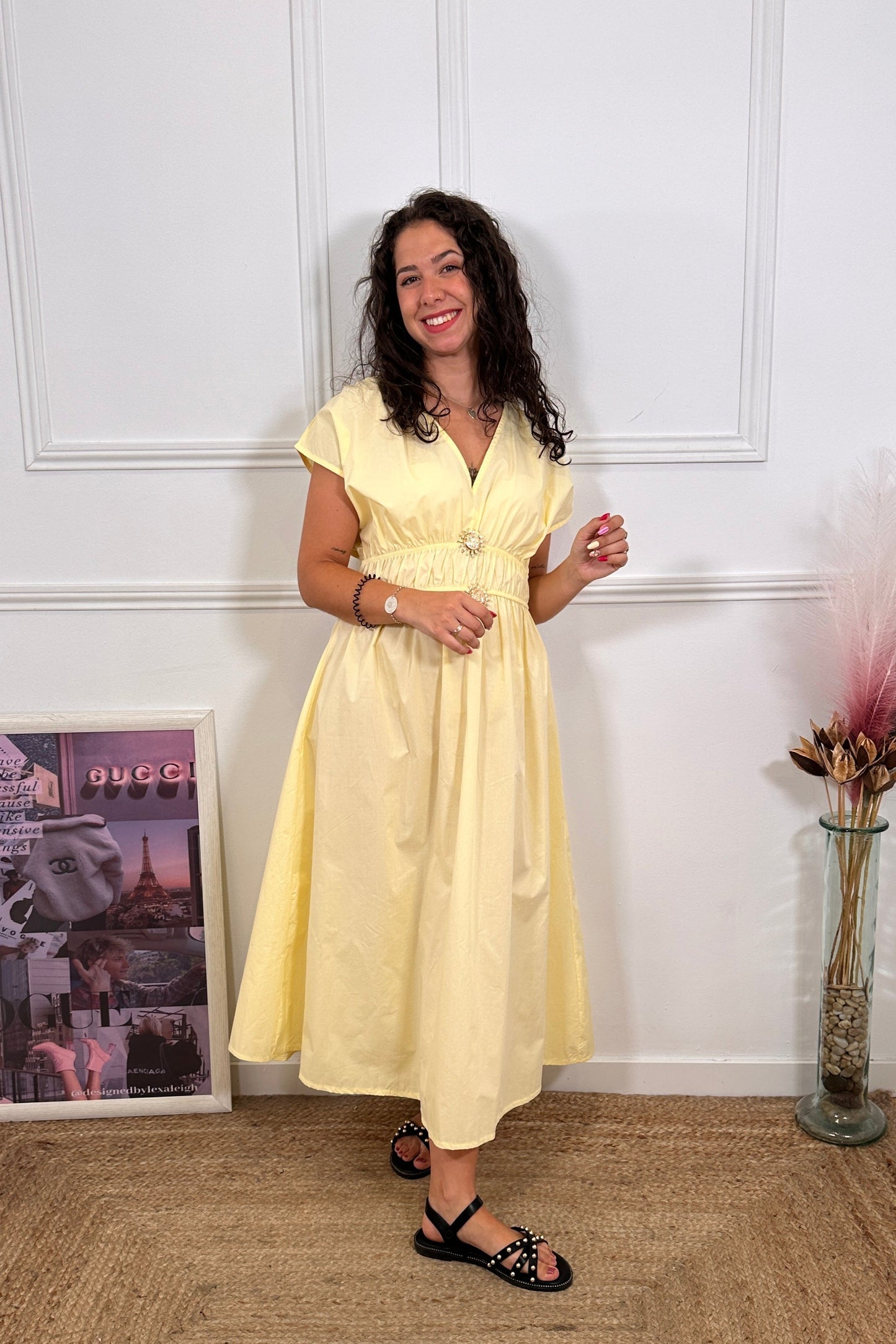 Vestido Solana Amarillo