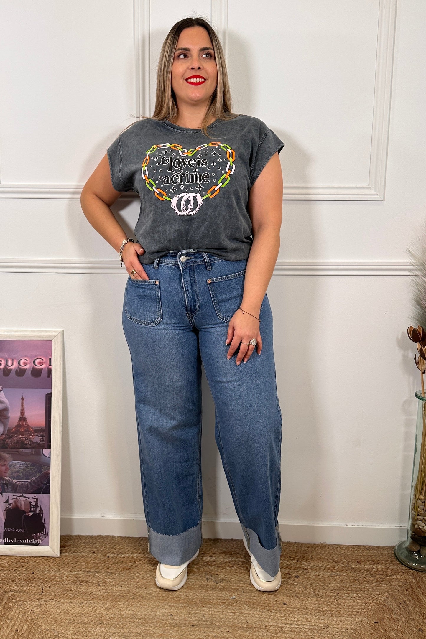 Jeans Cuffed Street