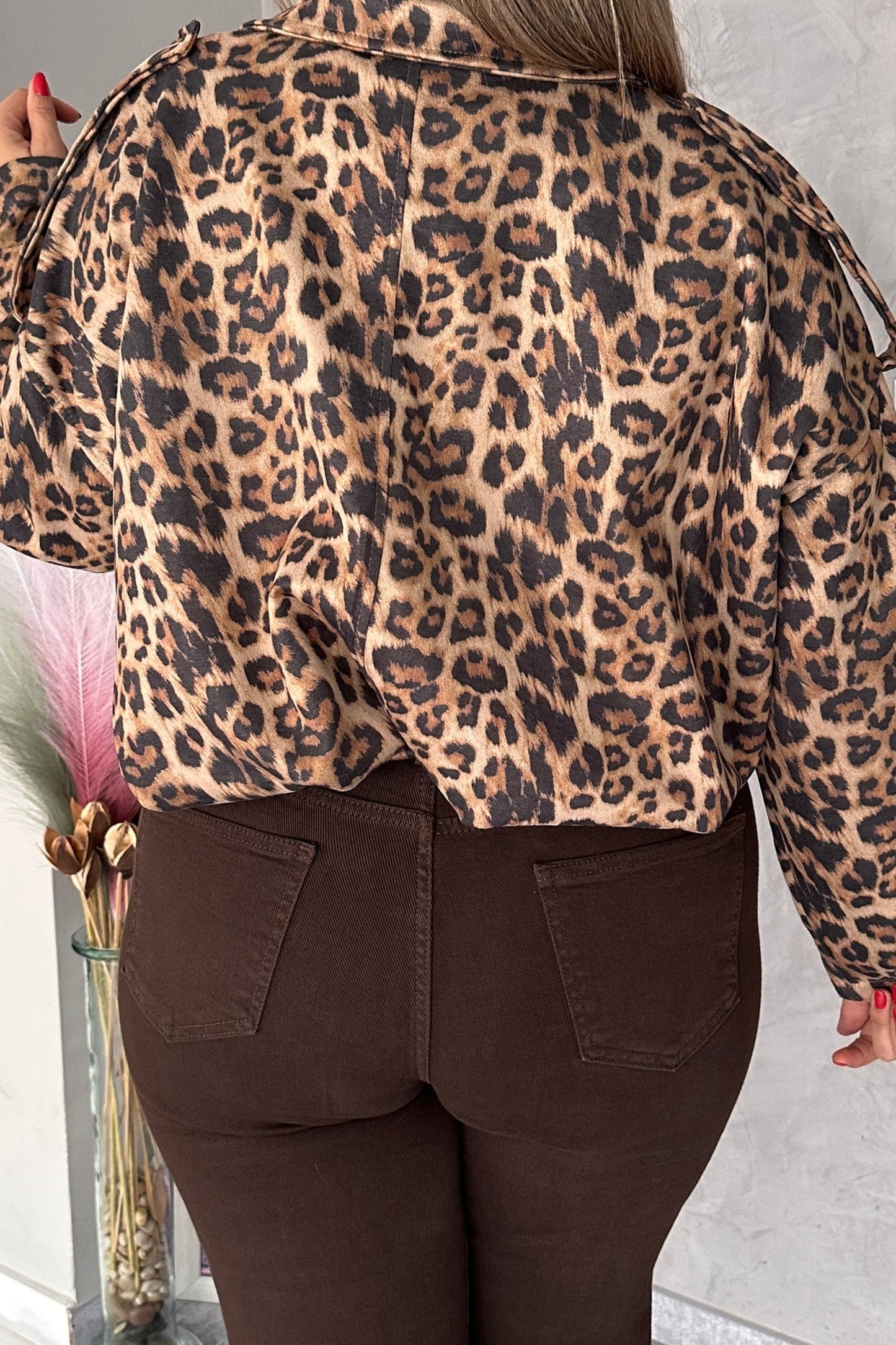 Cazadora Leopardo
