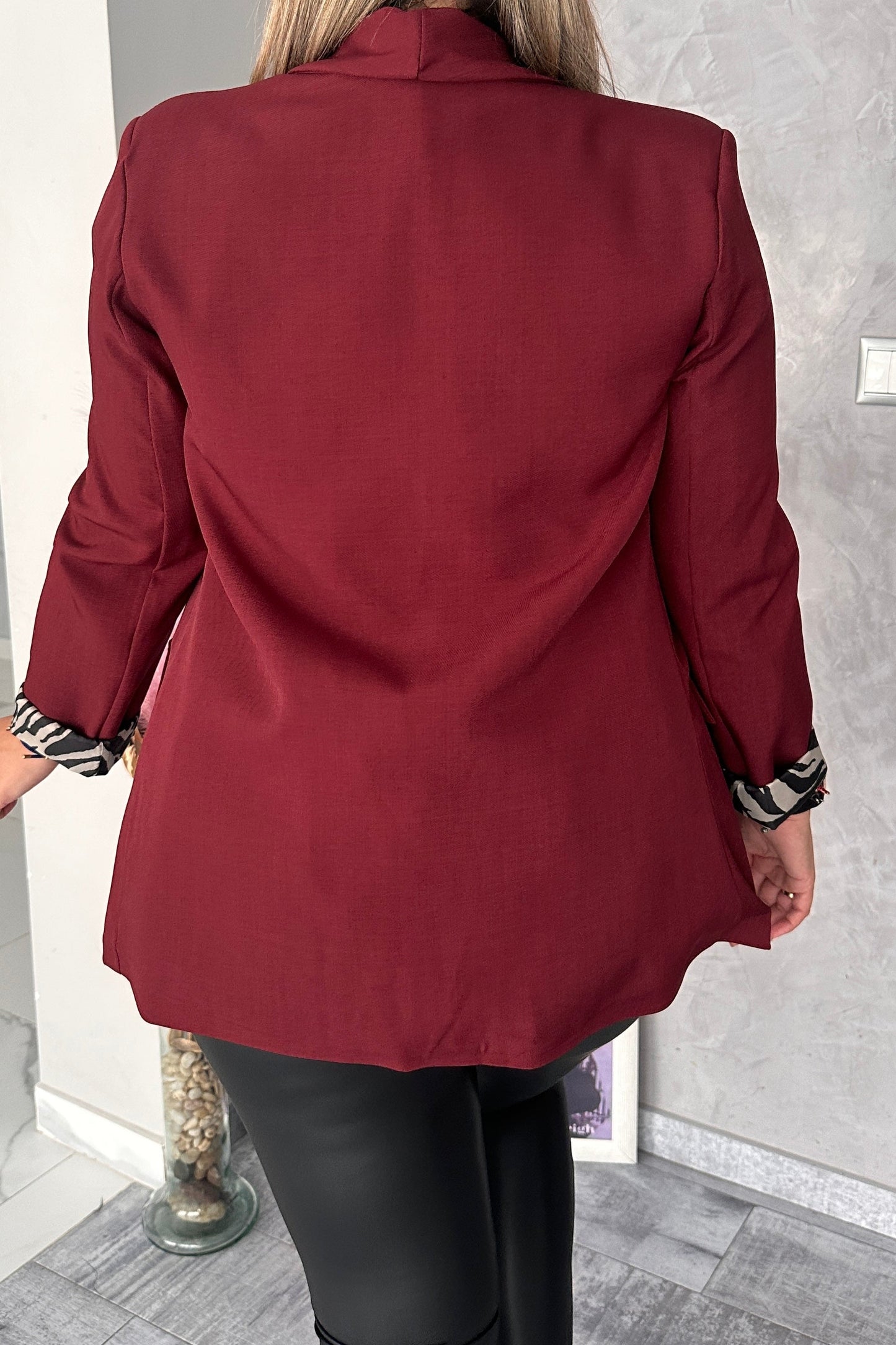 Blazer Wild Burdeos