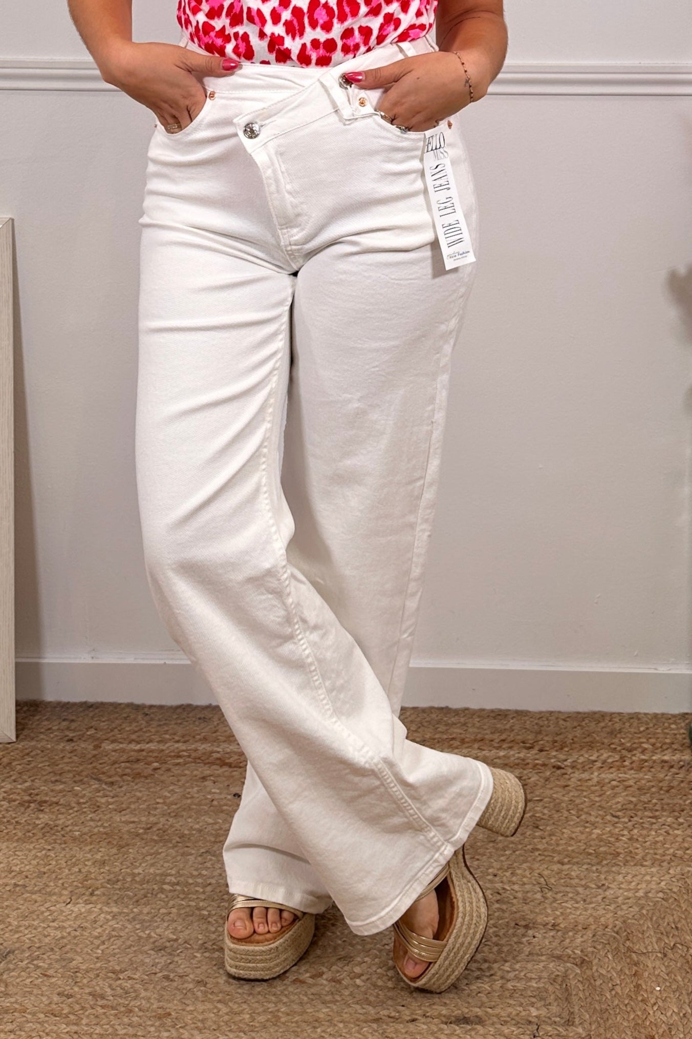 Jeans Sara Blancos