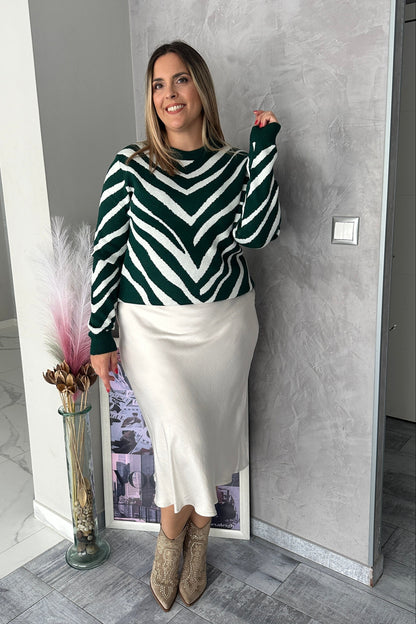 Jersey Savannah Verde/Blanco