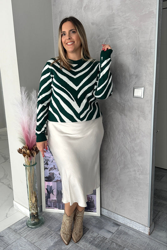 Jersey Savannah Verde/Blanco