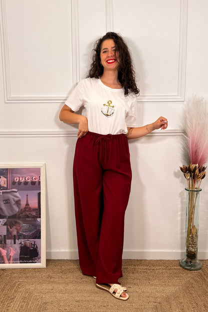 Camiseta Ancla Glam