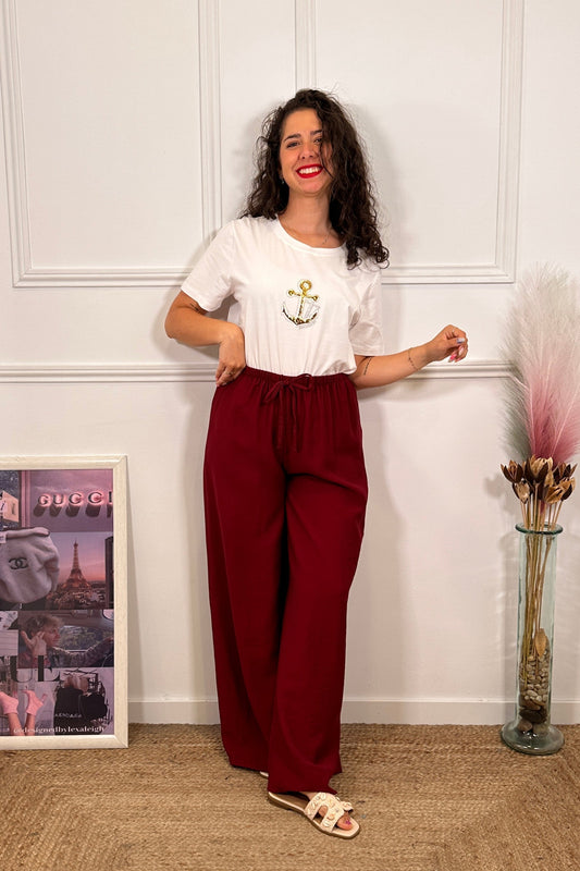 Camiseta Ancla Glam