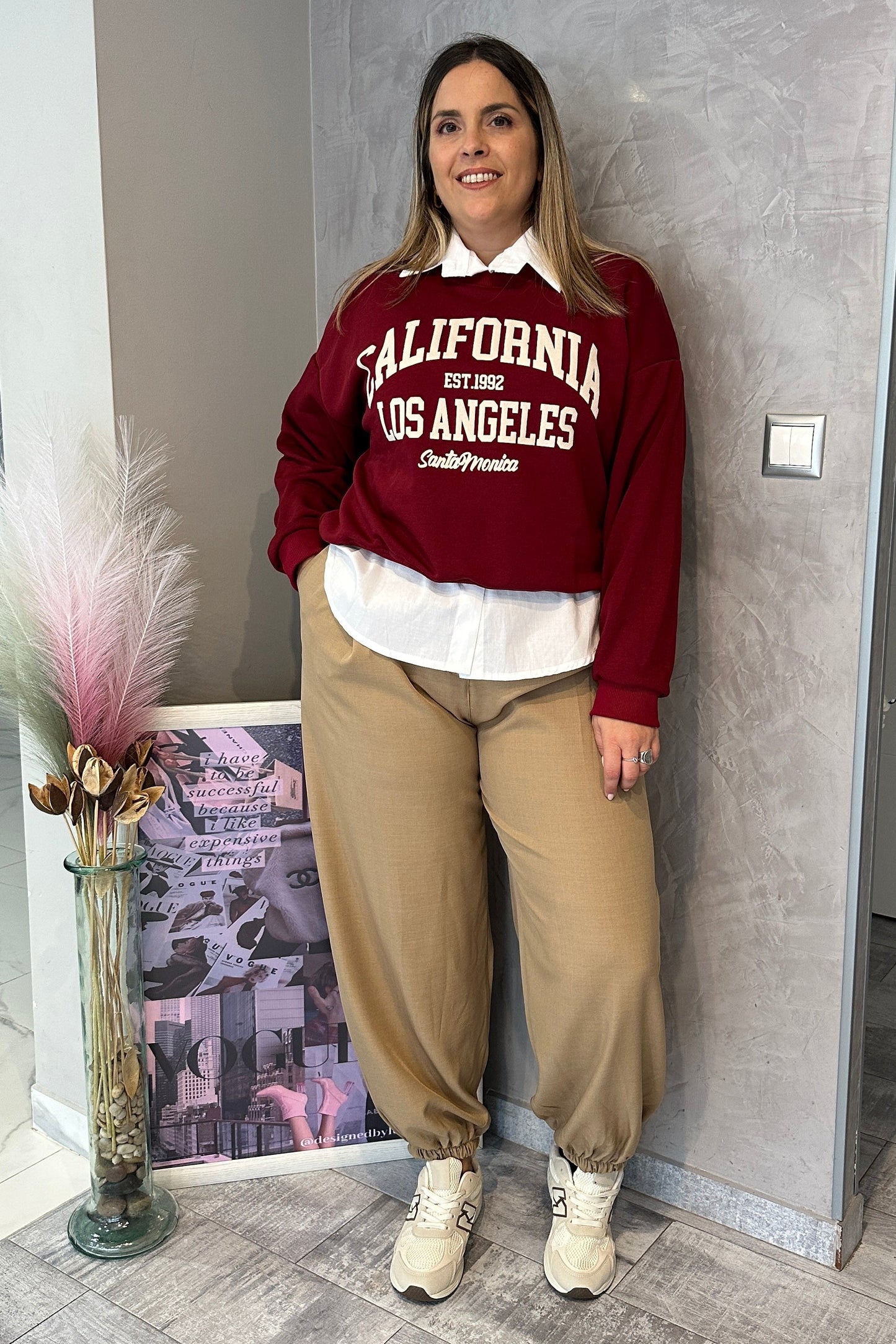 Pantalón Trendy Beige