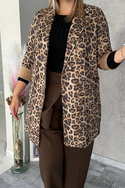 Abrigo Animal Print