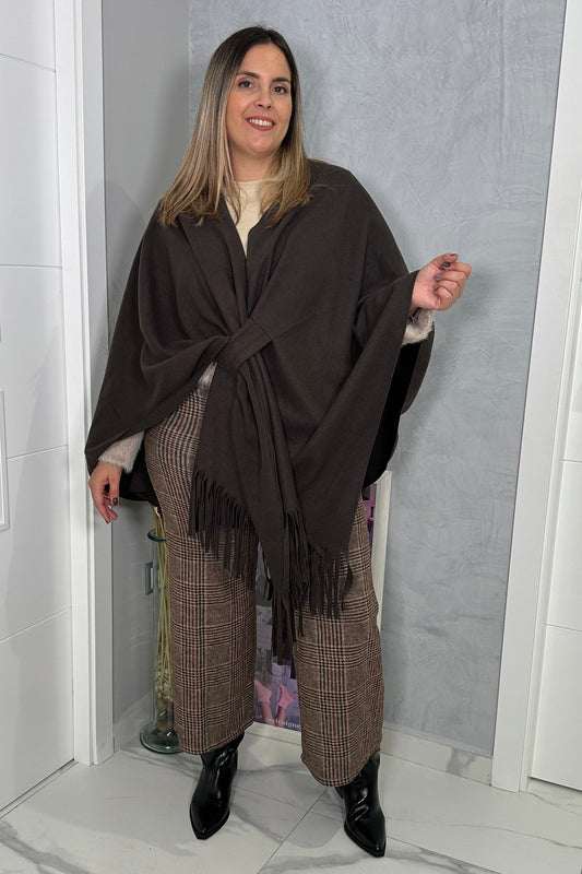 Capa Nudo Chic Marrón Chocolate