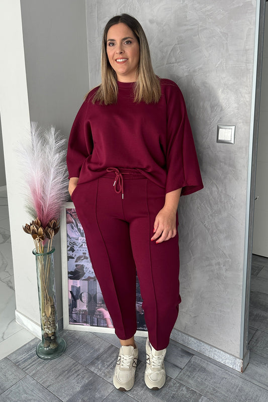 Conjunto Comfy Burdeos
