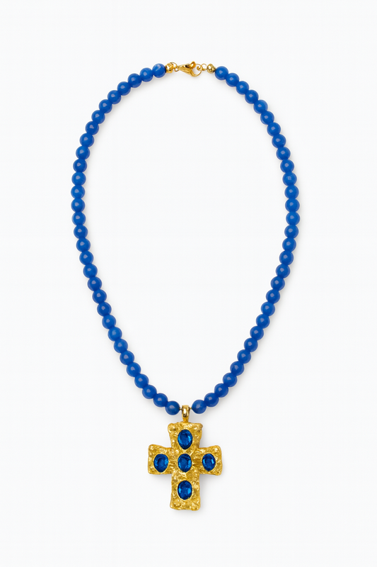 Collar Cruz Dorada