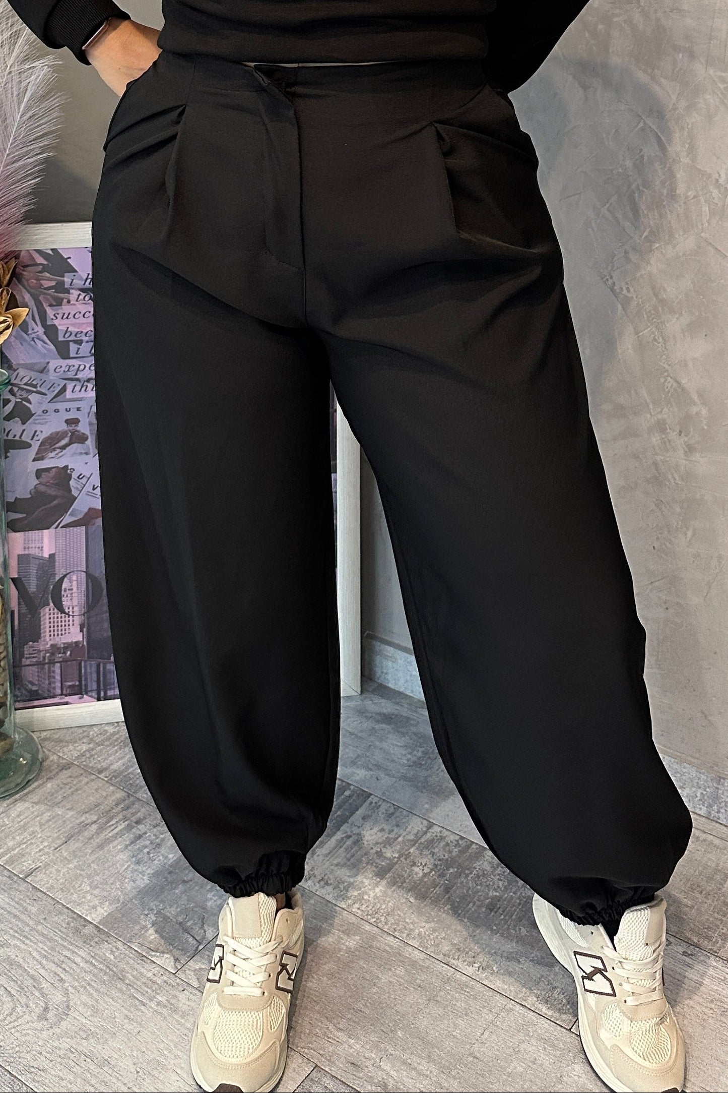 Pantalón Trendy Negro