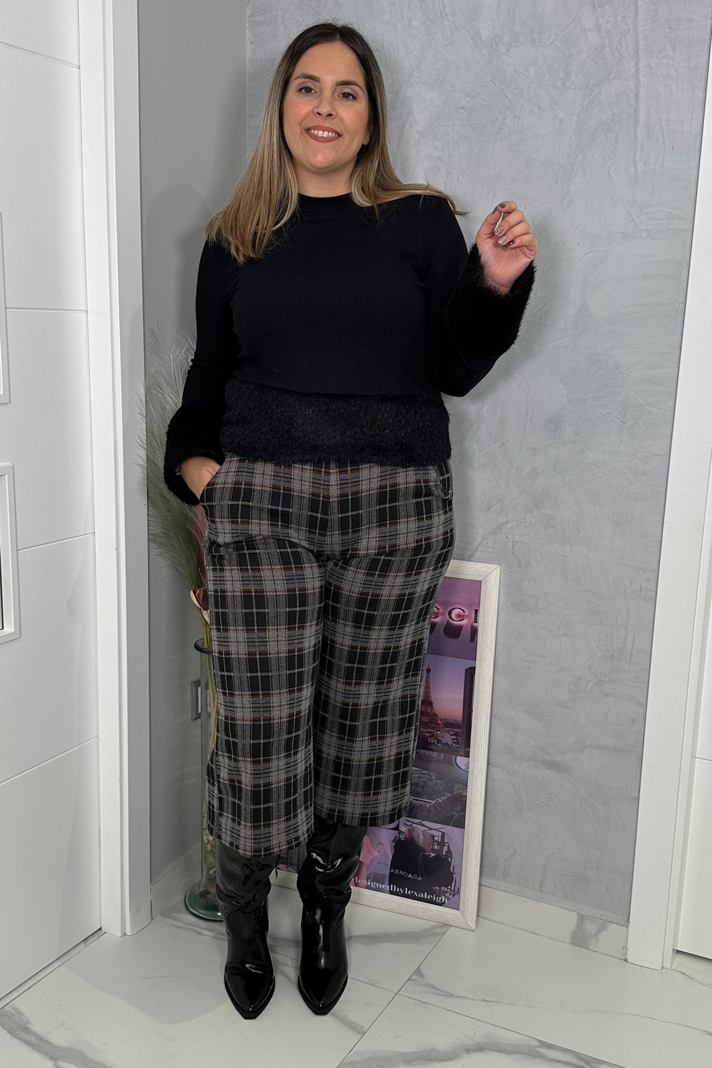 Pantalón London Gris