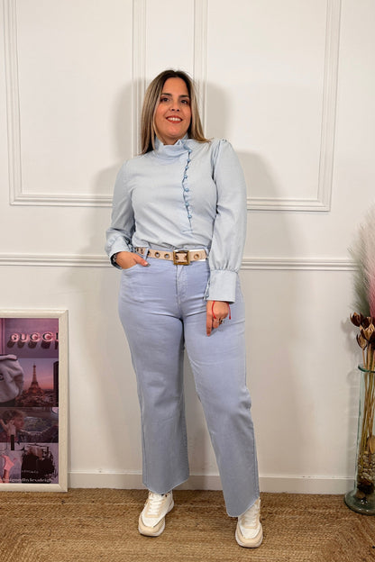 Jeans Wide Leg Celeste