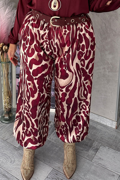 Pantalón Selva Burdeos