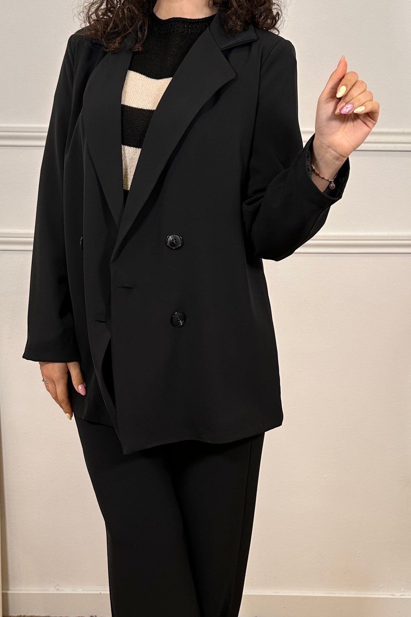 Chaqueta Karla Negro