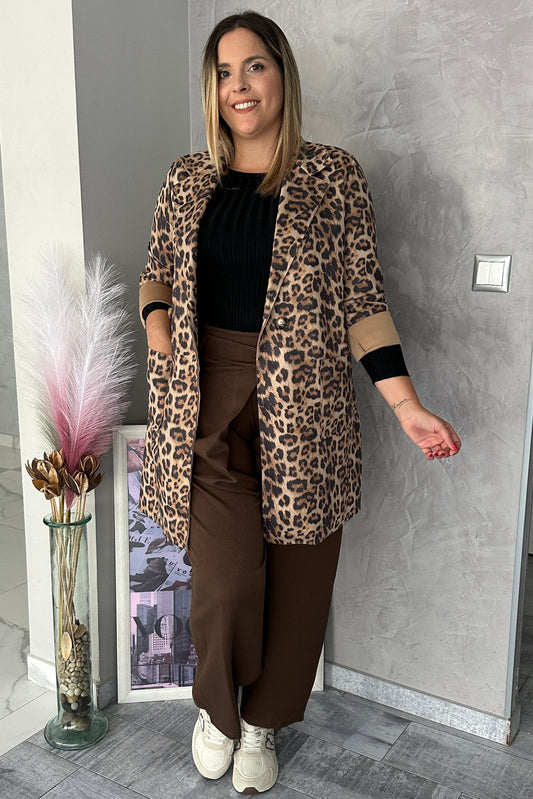 Abrigo Animal Print