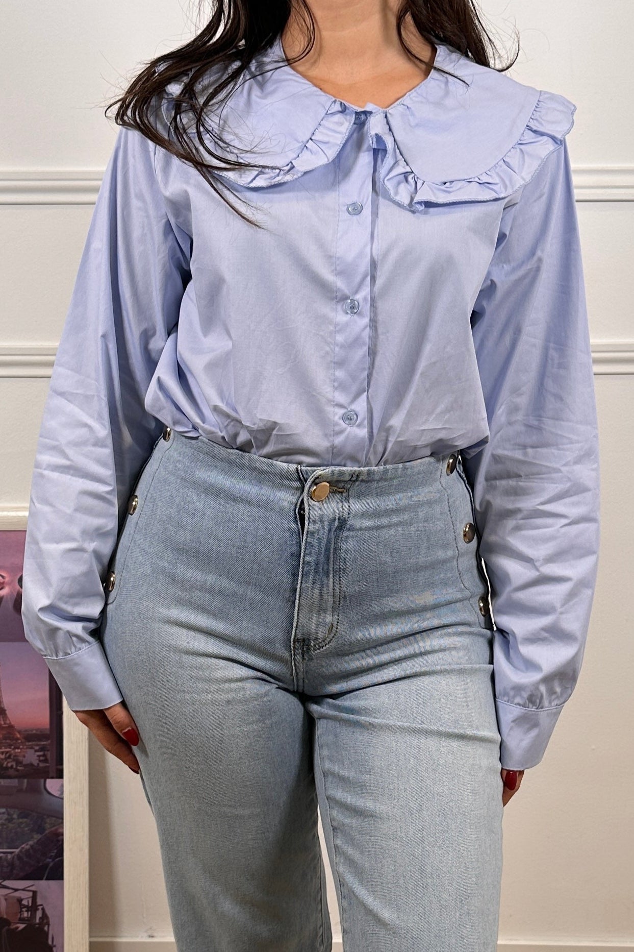 Camisa Cuello Bebé