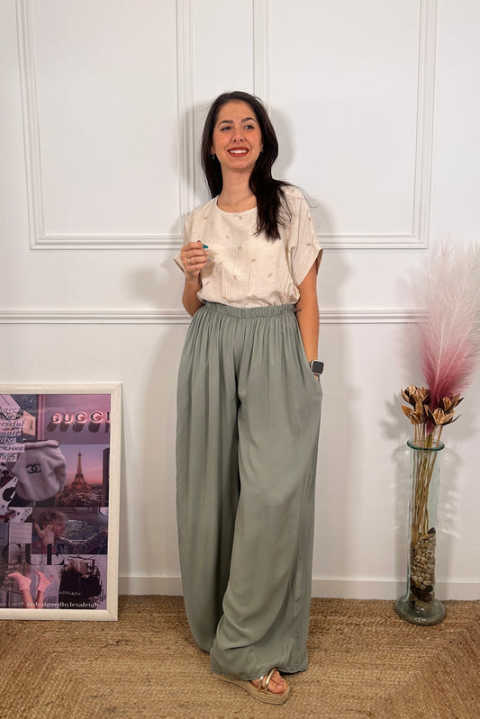Pantalón Brisa Verde