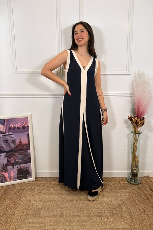 Vestido Duo Azul