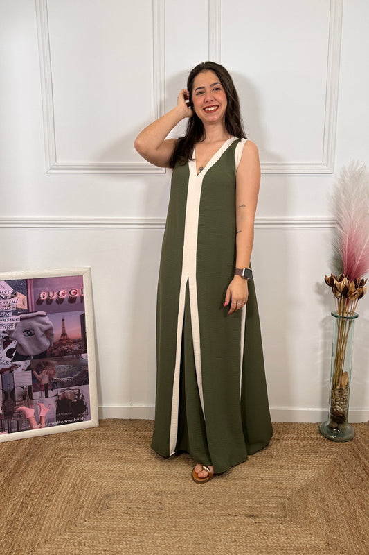 Vestido Duo Verde